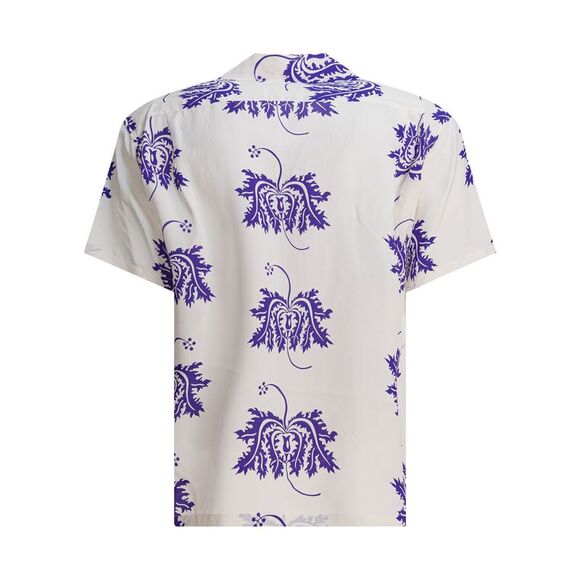 Sun Surf Men "Hibiscus Coral" Shirt - Picture 2 of 4